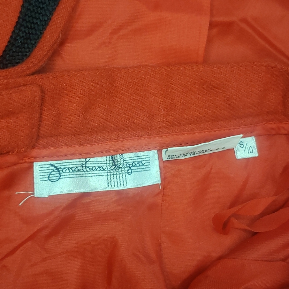 Jonathan Logan 2 Pc Wool Red Suit - image 4